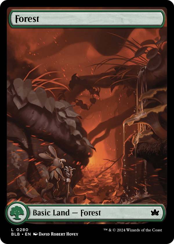 Forest (0280) (BLB-280) - Bloomburrow Foil