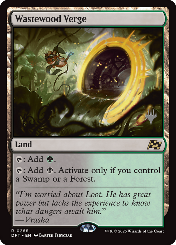 Wastewood Verge (PPDFT-268) - Promo Pack: Aetherdrift Foil