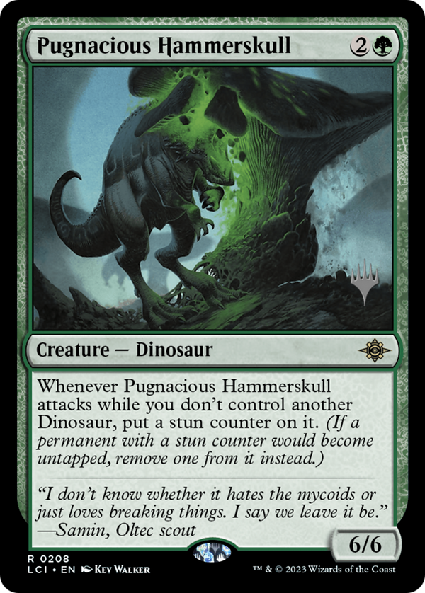 Pugnacious Hammerskull (PPLCI-208) - The Lost Caverns of Ixalan Promos