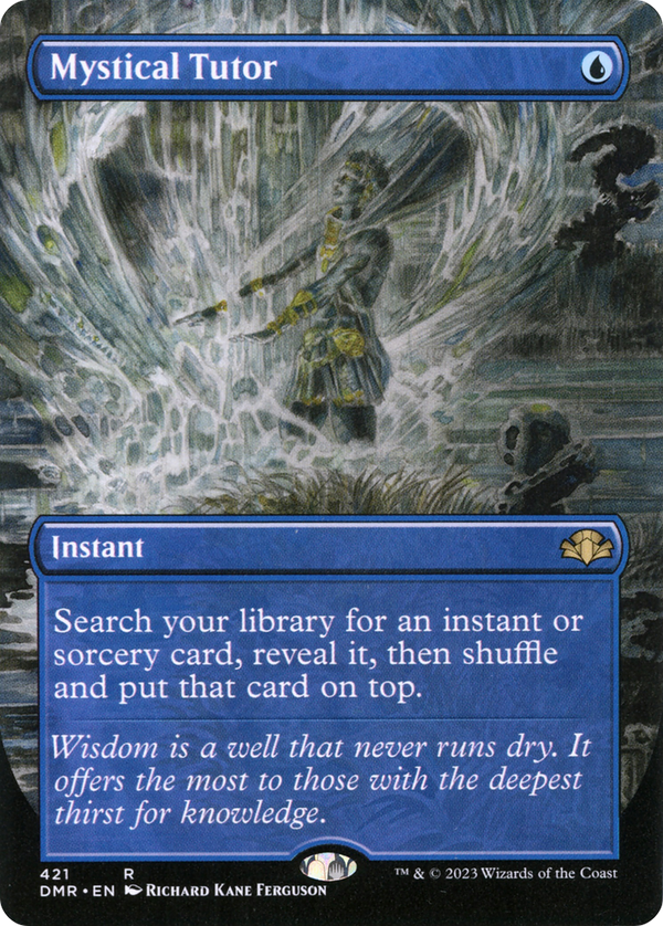Mystical Tutor (Borderless) (DMR-421) - Dominaria Remastered Foil