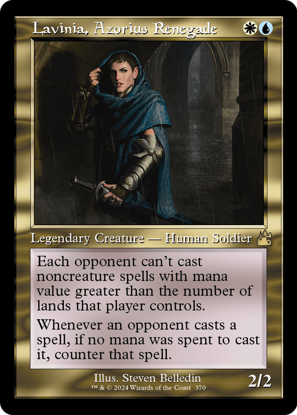 Lavinia, Azorius Renegade (Retro Frame) (RVR-370) - Ravnica Remastered