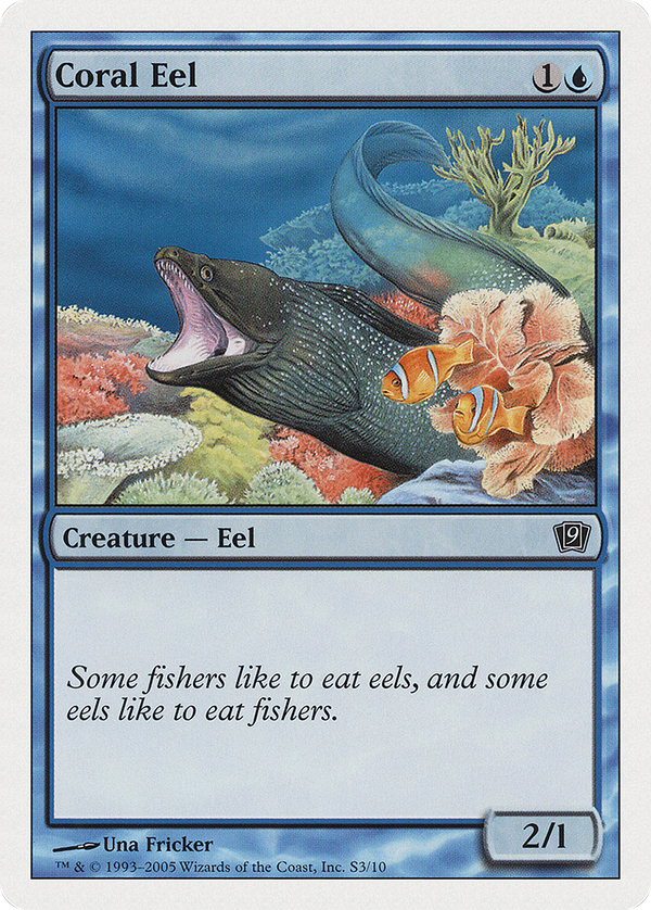 Coral Eel (9ED-0S3) - 9th Edition