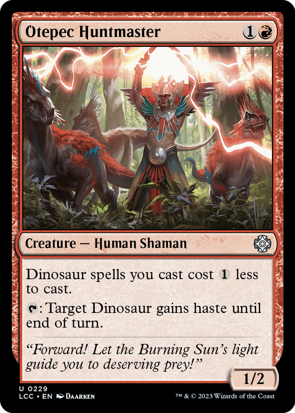 Otepec Huntmaster (LCC-229) - The Lost Caverns of Ixalan Commander