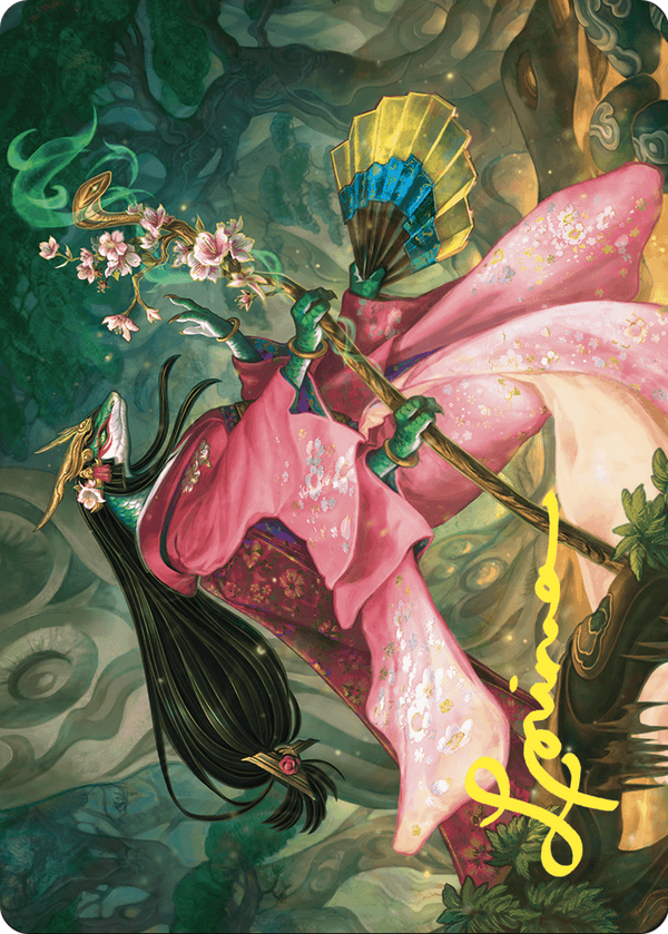 Sakiko, Mother of Summer // Sakiko, Mother of Summer (ACMM-024) - Commander Masters Art Series (Borderless)