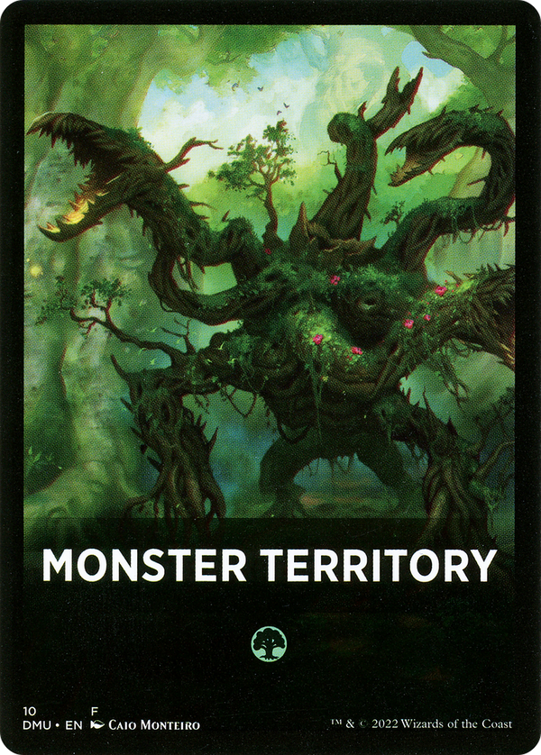 Monster Territory (FDMU-010) - Dominaria United Jumpstart Front Cards
