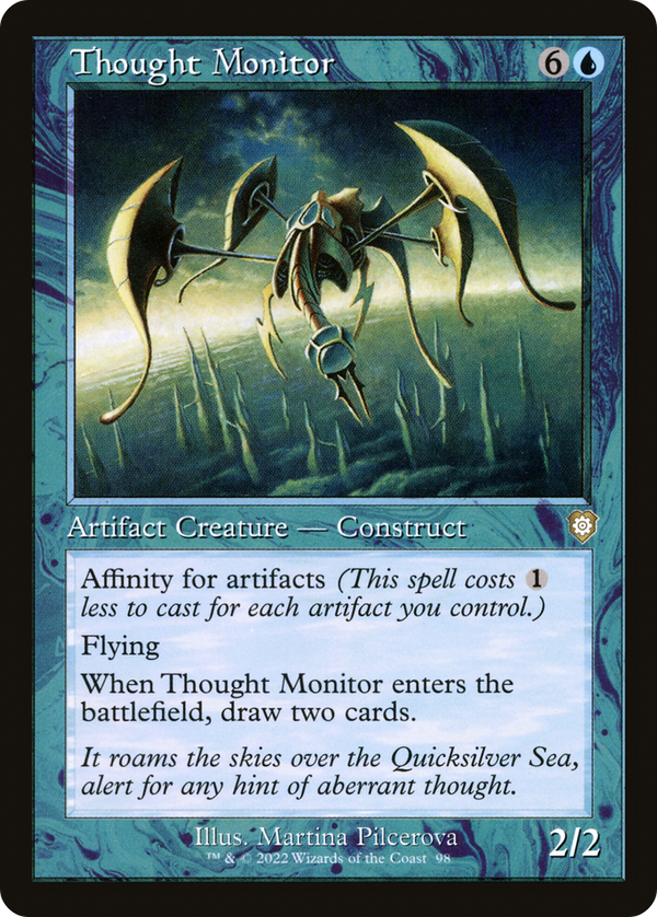 Thought Monitor (Retro Frame) (BRC-098) - The Brothers' War Commander