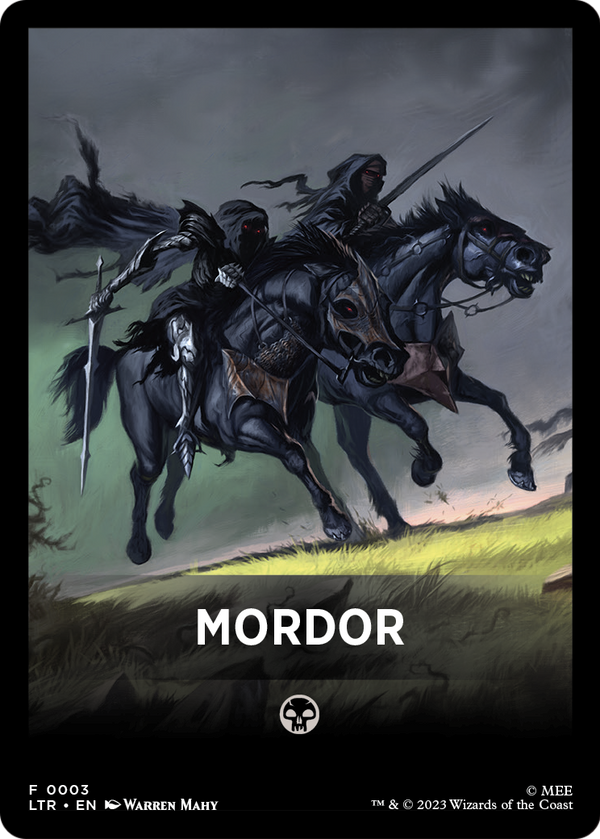 Mordor (FLTR-003) - Tales of Middle-earth Front Cards