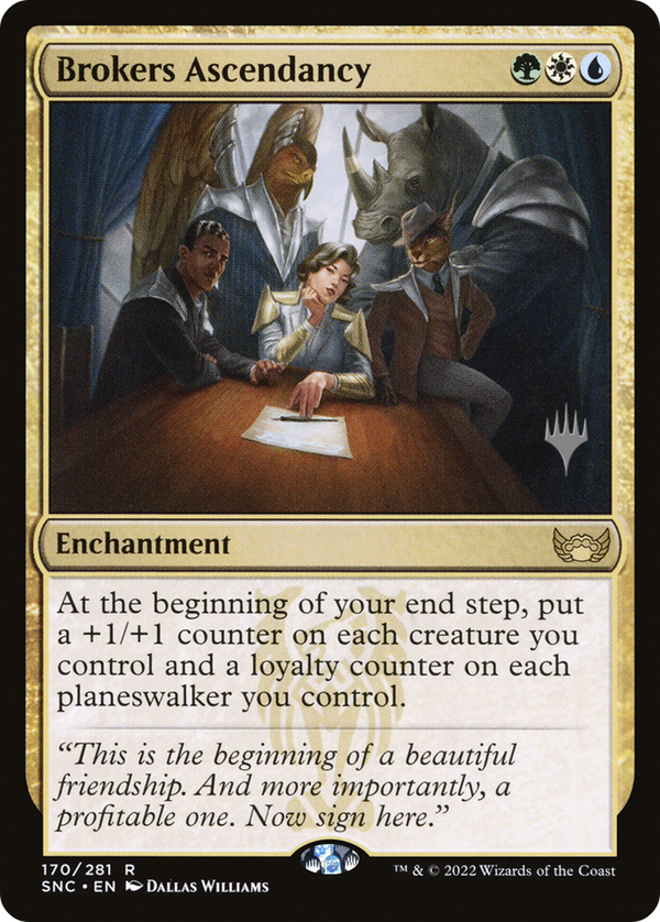 Brokers Ascendancy (PPSNC-170) - Streets of New Capenna Promos