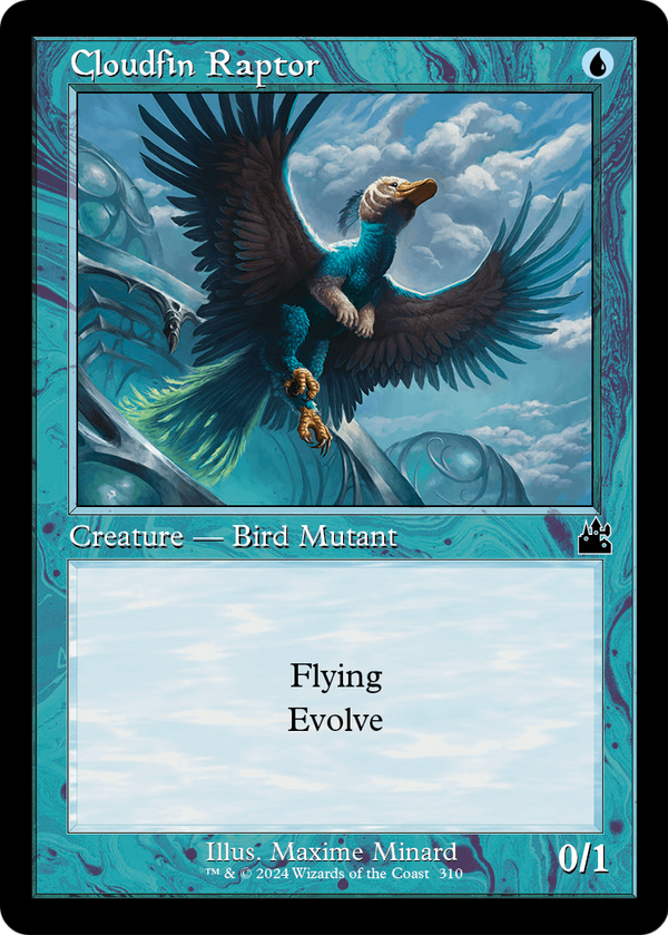 Cloudfin Raptor (Retro Frame) (RVR-310) - Ravnica Remastered Foil