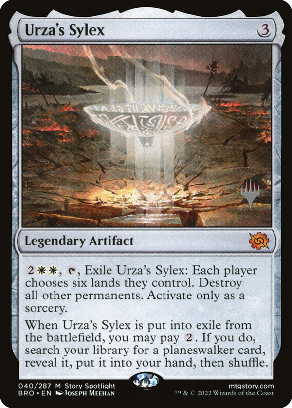 Urza's Sylex (PPBRO-040) - The Brothers' War Promos Foil