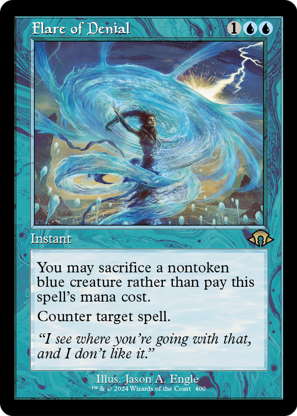 Flare of Denial (Retro Frame) (MH3-400) - Modern Horizons 3