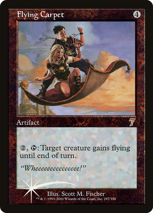 Flying Carpet (7ED-297★) - 7th Edition Foil