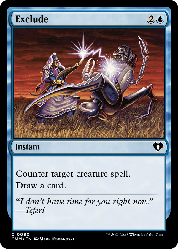 Exclude (CMM-090) - Commander Masters
