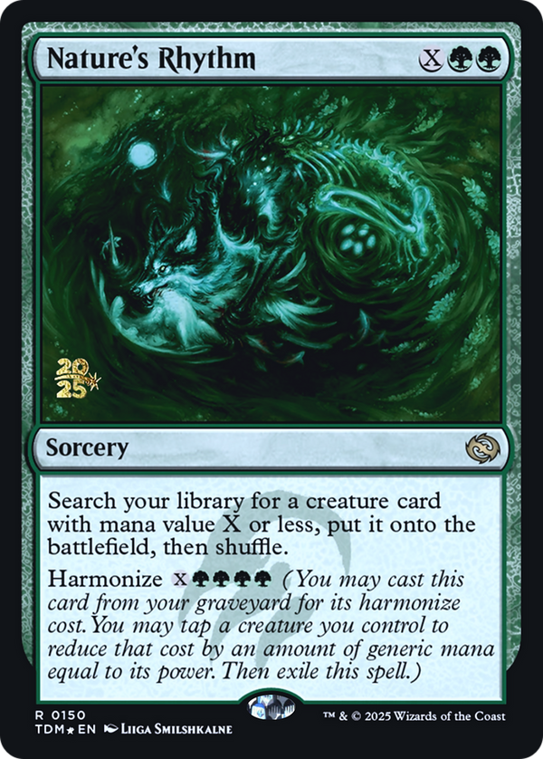 Nature's Rhythm (PRE-150) - Prerelease Cards Foil