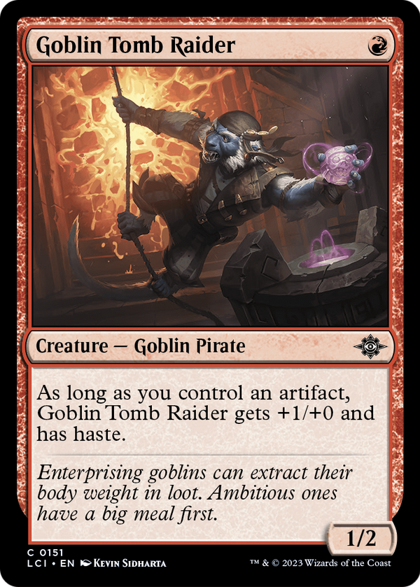 Goblin Tomb Raider (LCI-151) - The Lost Caverns of Ixalan