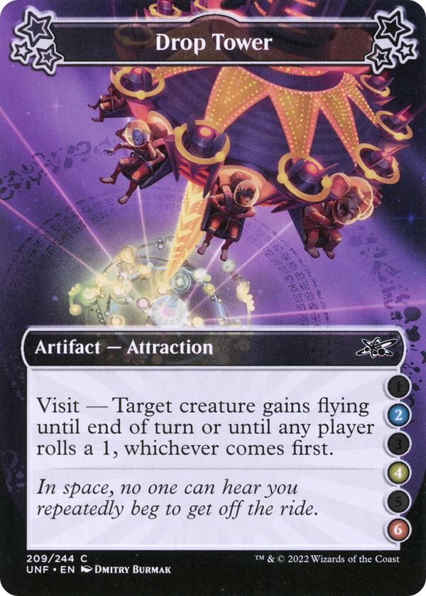 Drop Tower (2-4-6) (UNF-209) - Unfinity Foil