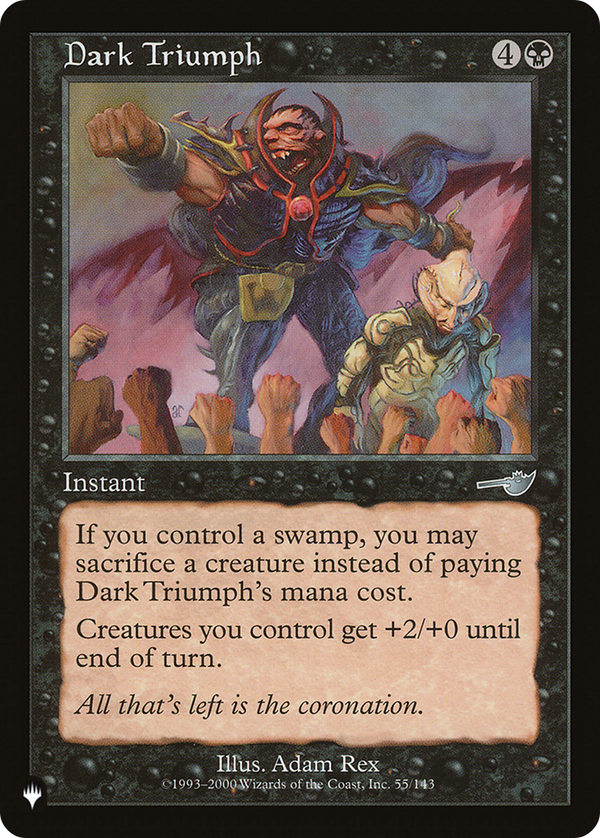 Dark Triumph (LIST-NEM-55) - The List