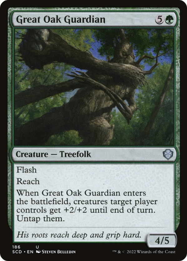 Great Oak Guardian (SCD-186) - Starter Commander Decks