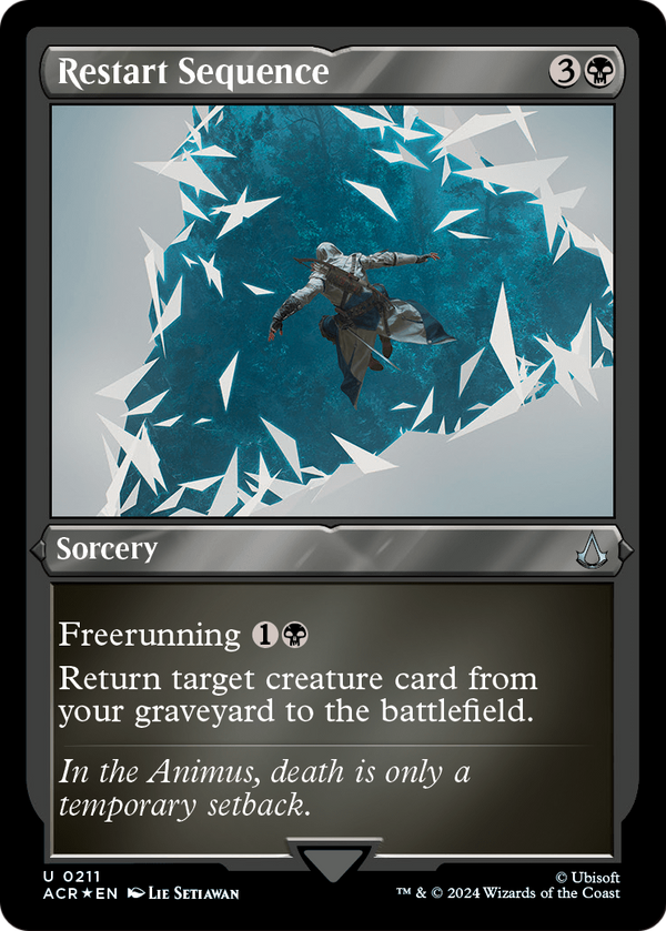 Restart Sequence (Foil Etched) (ACR-211) - Assassin's Creed Foil