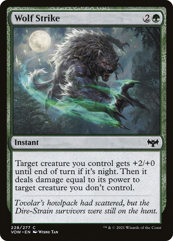 Wolf Strike (VOW-228) - Innistrad: Crimson Vow