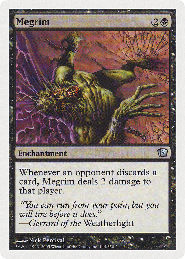 Megrim (9ED-144) - 9th Edition Foil