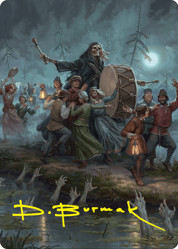Blasphemous Edict // Blasphemous Edict (AFDN-035) - Foundations Art Series (Borderless) Foil