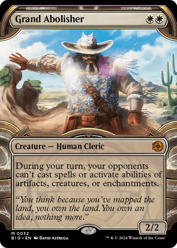 Grand Abolisher (Showcase) (BIG-032) - The Big Score: (Showcase) Foil