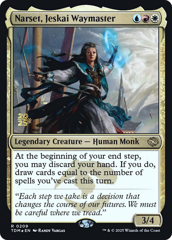 Narset, Jeskai Waymaster (PRE-209) - Prerelease Cards Foil