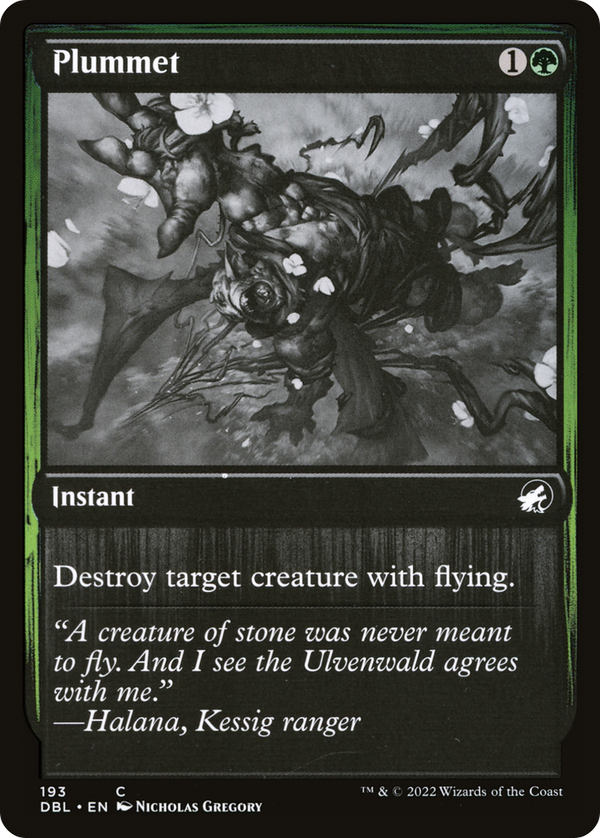 Plummet (DBL-193) - Innistrad: Double Feature Foil