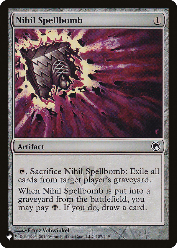 Nihil Spellbomb (LIST-SOM-187) - The List
