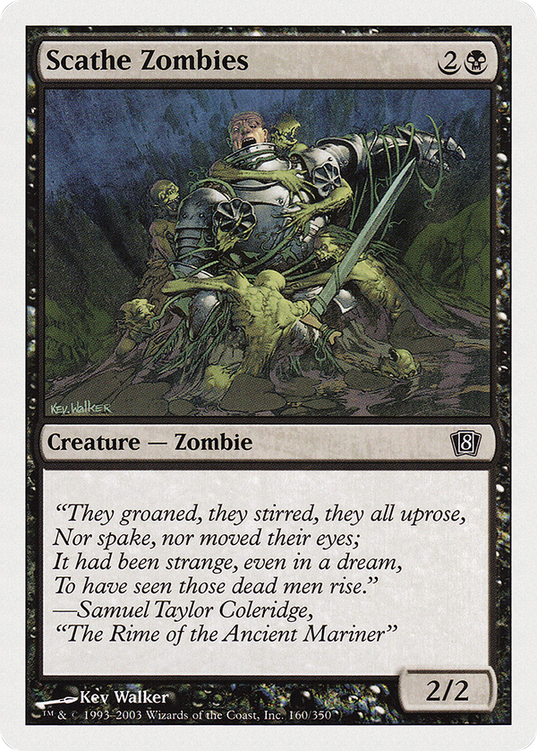 Scathe Zombies (8ED-160) - 8th Edition Foil
