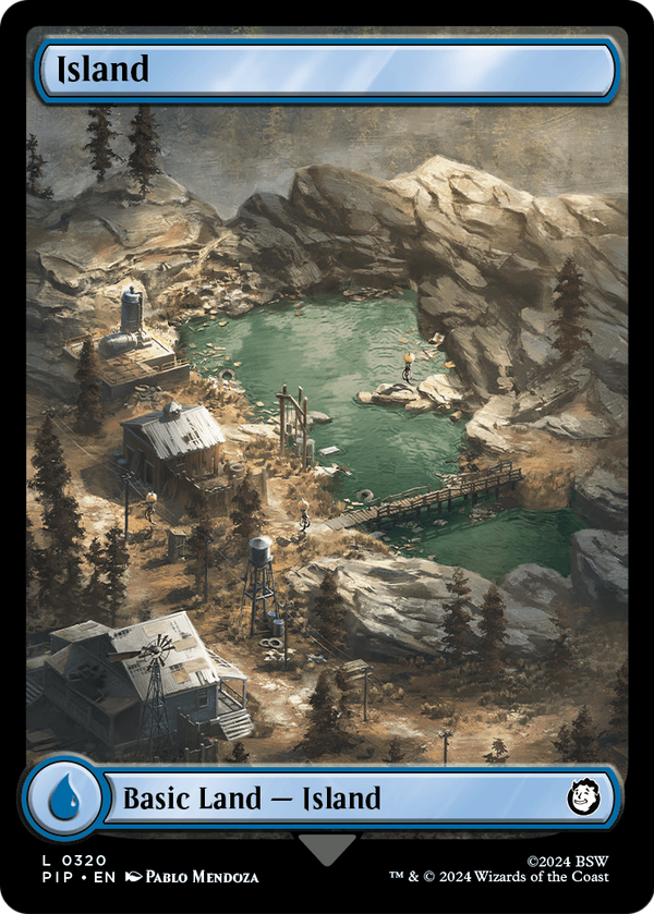 Island (0320) (PIP-320) - Fallout Foil