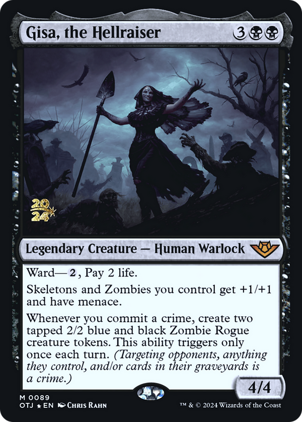 Gisa, the Hellraiser (PRE-089) - Outlaws of Thunder Junction Promos Foil