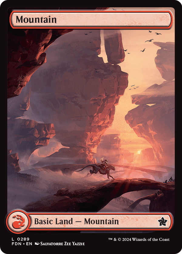 Mountain (0289) (FDN-289) - Foundations Foil