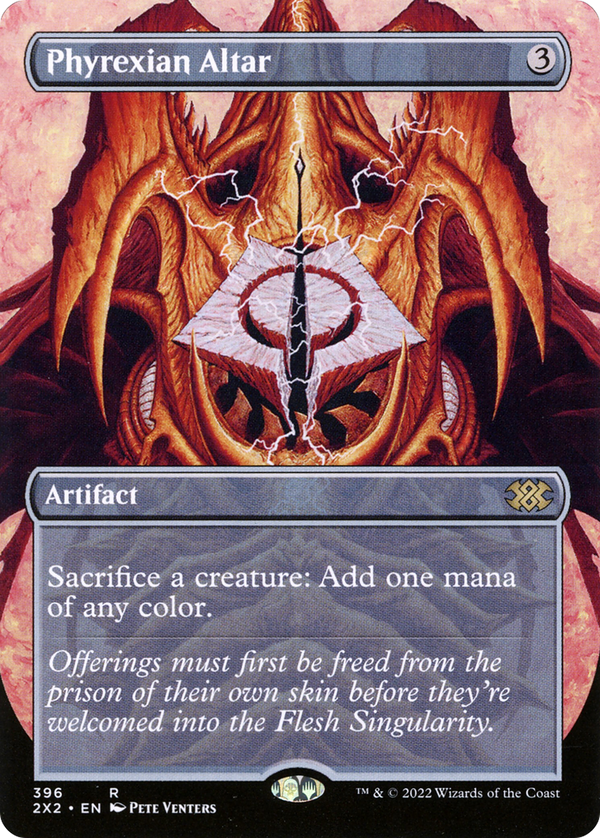 Phyrexian Altar (Borderless) (2X2-396) - Double Masters 2022