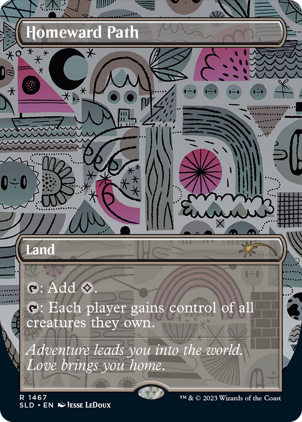 Homeward Path (SLD-1467) - Secret Lair Drop (Borderless)