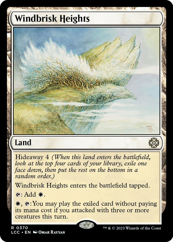 Windbrisk Heights (LCC-370) - The Lost Caverns of Ixalan Commander