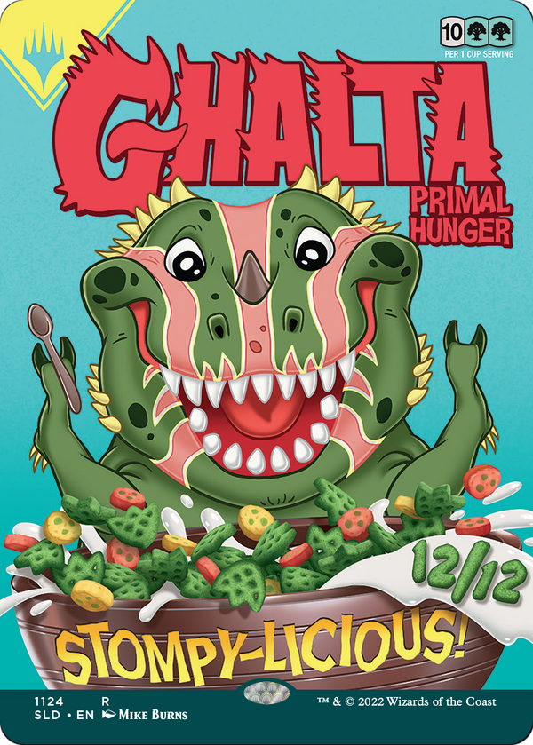 Ghalta, Primal Hunger (SLD-1124) - Secret Lair Drop (Borderless)