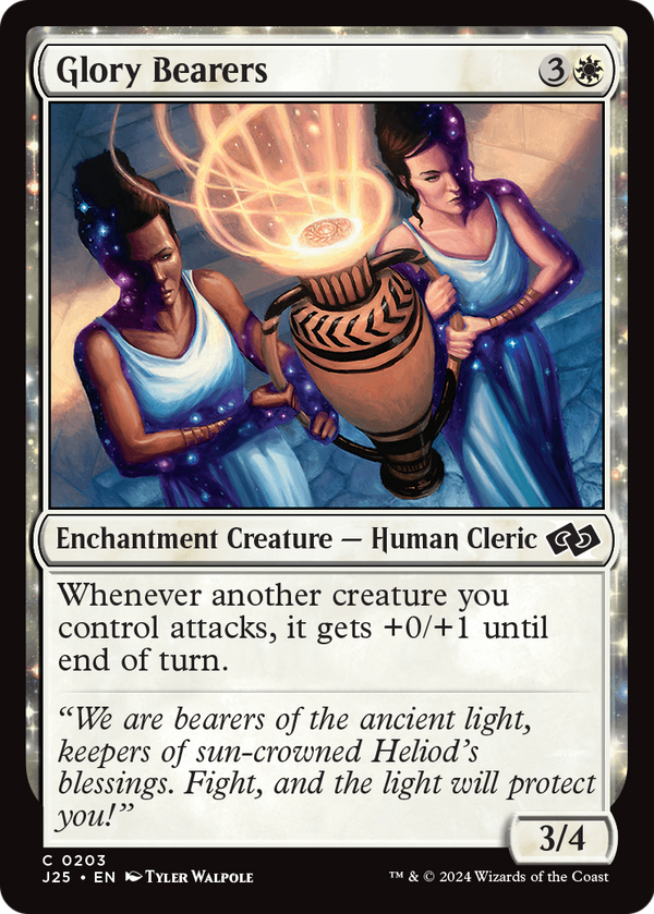 Glory Bearers (J25-203) - Foundations Jumpstart: (enchantment)