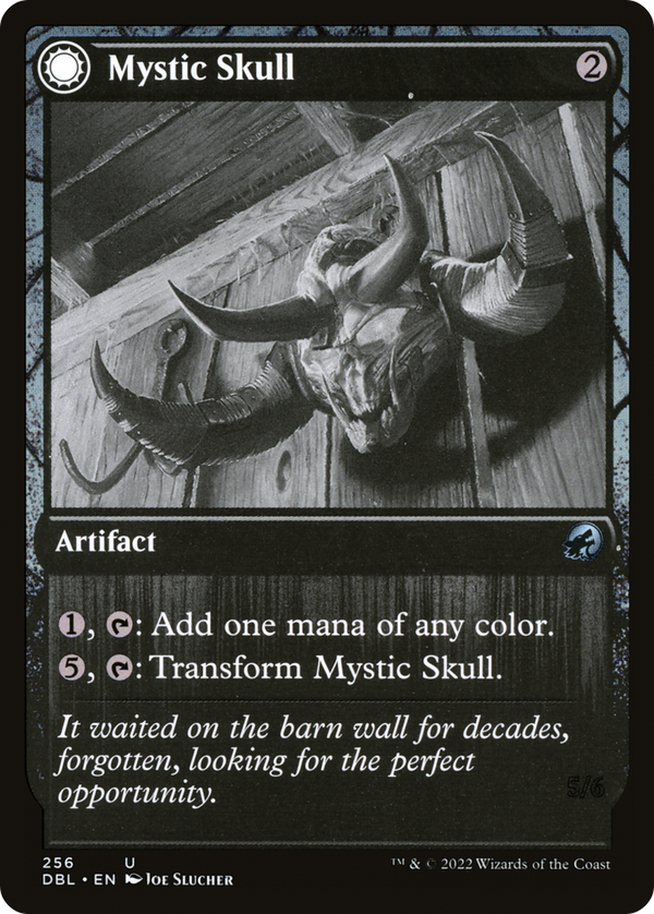 Mystic Skull (DBL-256) - Innistrad: Double Feature: (Double Faced Transform) Foil