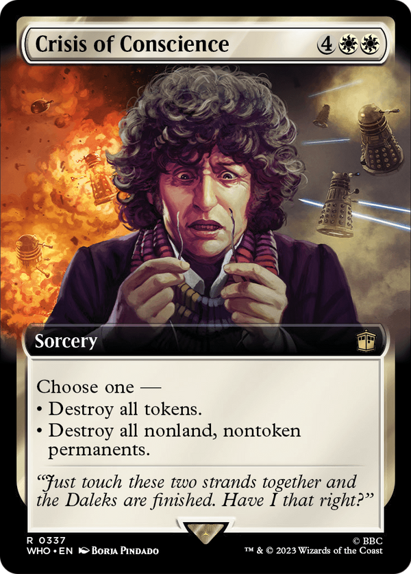 Crisis of Conscience (Extended Art) (WHO-337) - Doctor Who: (Extended Art)