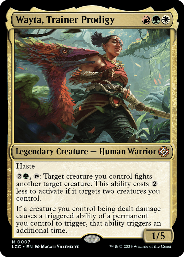 Wayta, Trainer Prodigy (LCC-007) - The Lost Caverns of Ixalan Commander