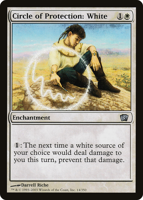 Circle of Protection: White (8ED-014) - 8th Edition