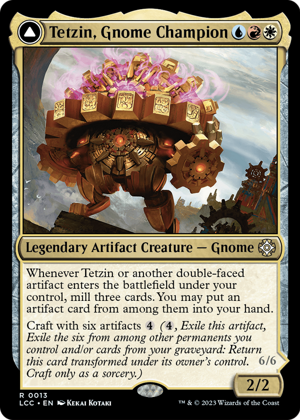 Tetzin, Gnome Champion (LCC-013) - The Lost Caverns of Ixalan Commander
