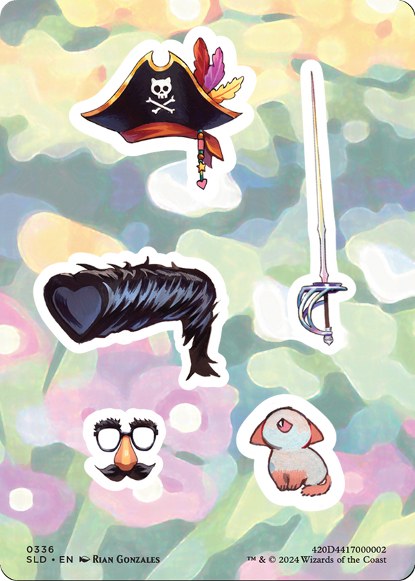 Sticker sheet (SLD-336) - Secret Lair Drop