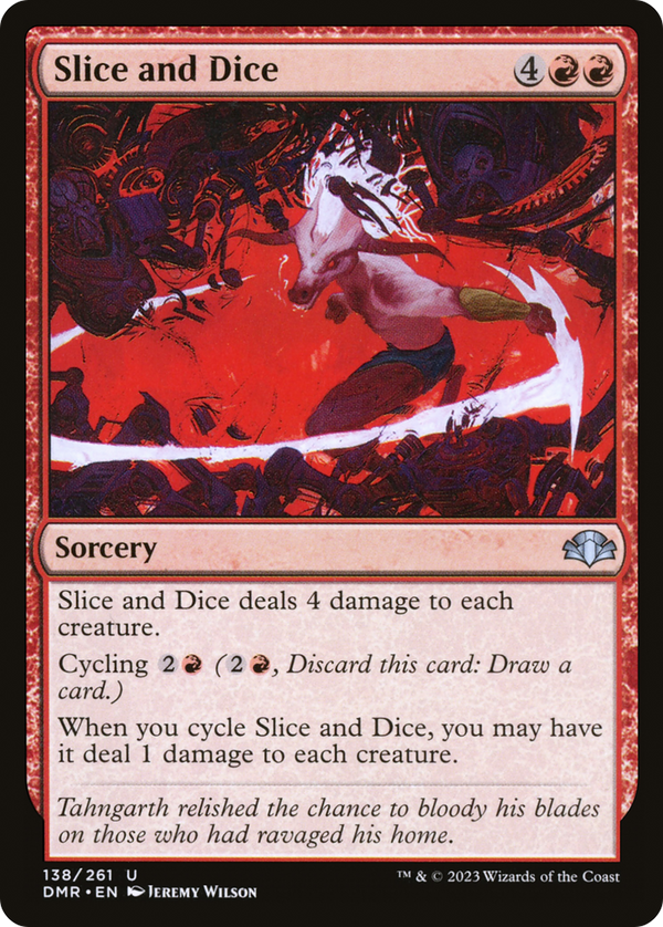 Slice and Dice (DMR-138) - Dominaria Remastered Foil