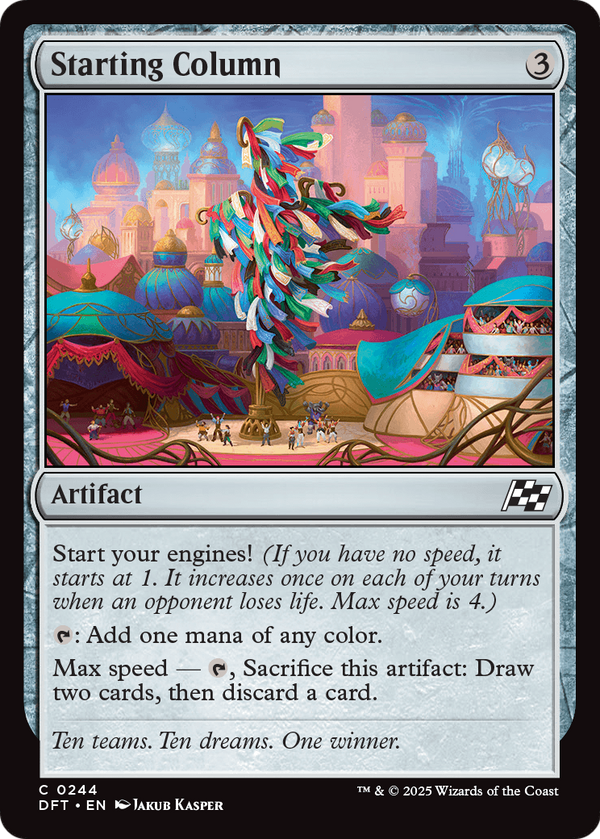 Starting Column (DFT-244) - Aetherdrift Foil