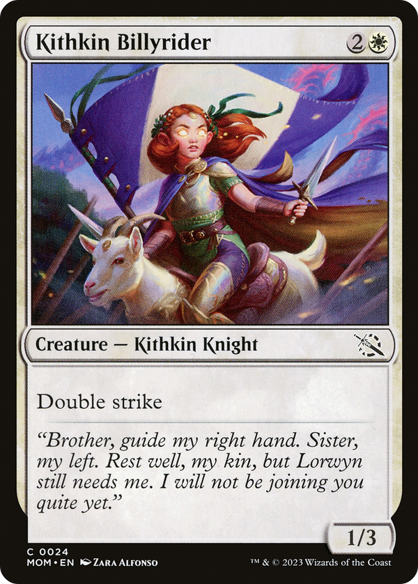Kithkin Billyrider (MOM-024) - March of the Machine