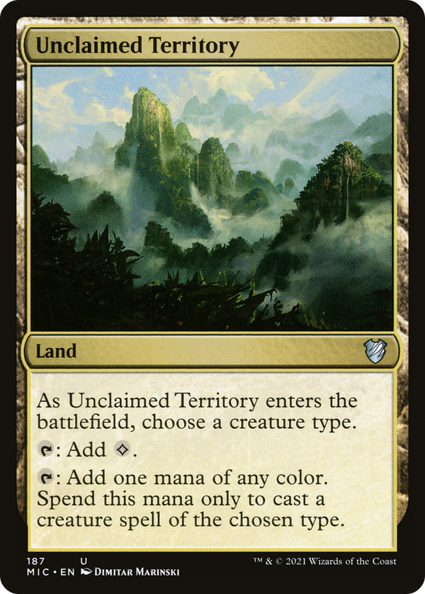 Unclaimed Territory (MIC-187) - Midnight Hunt Commander