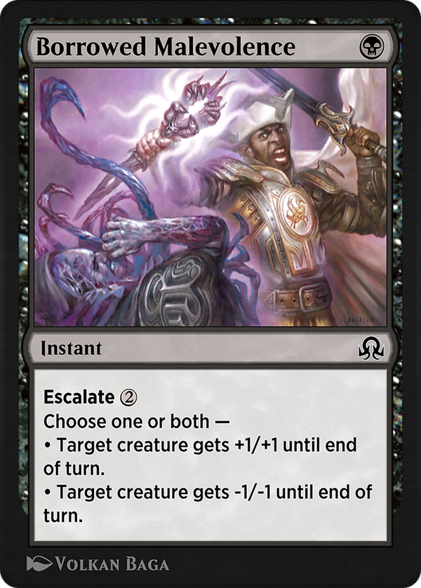 Borrowed Malevolence (SIR-100) - Shadows over Innistrad Remastered